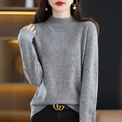 Carlotta – Pulover elegant cu model din braida