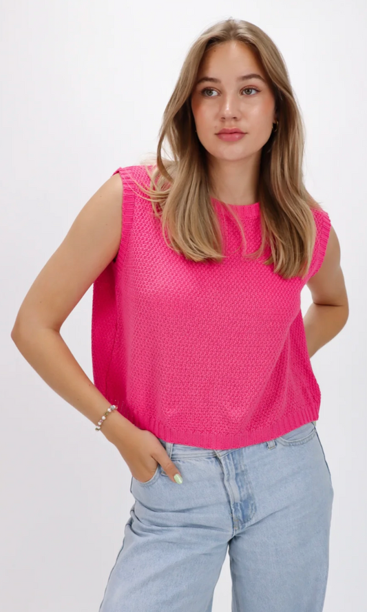 Irene – Top Tricotat Spate Deschis