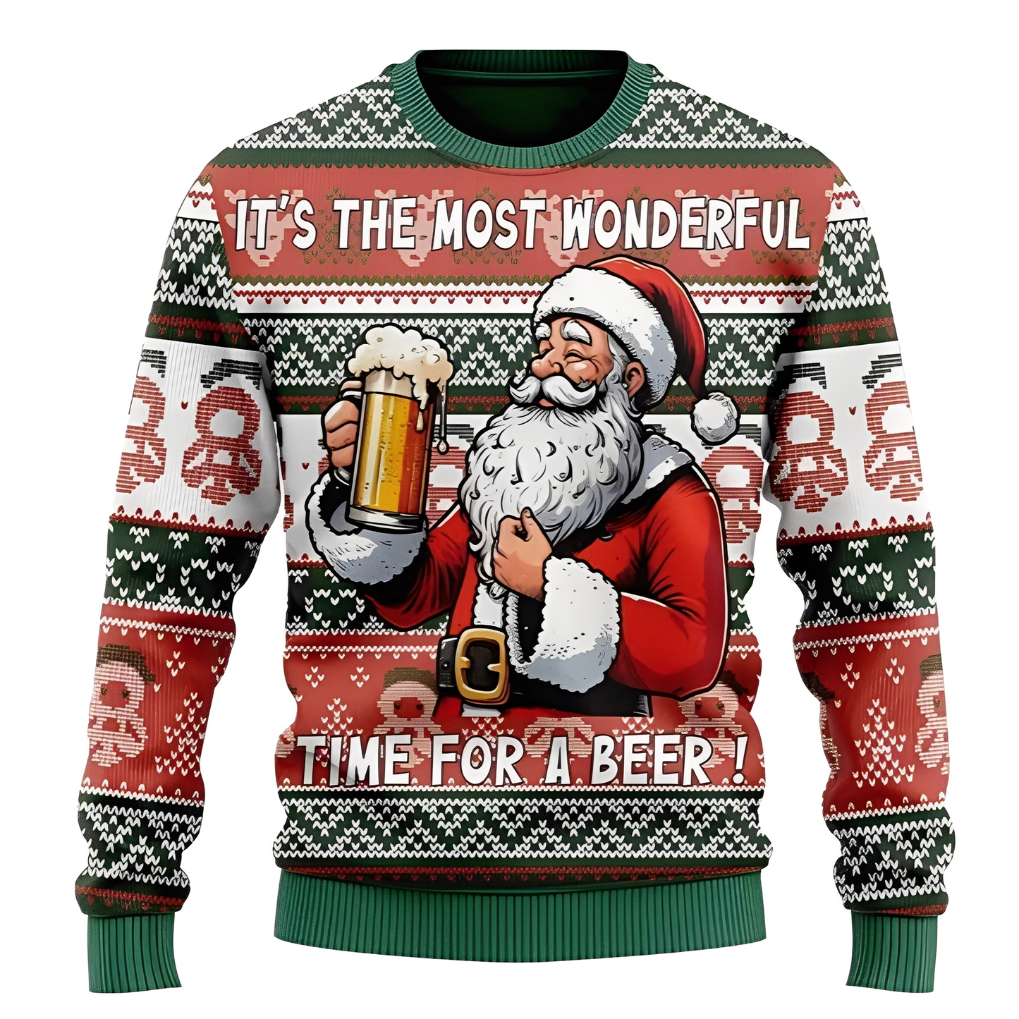 Foster - Pulover festiv unisex de Crăciun