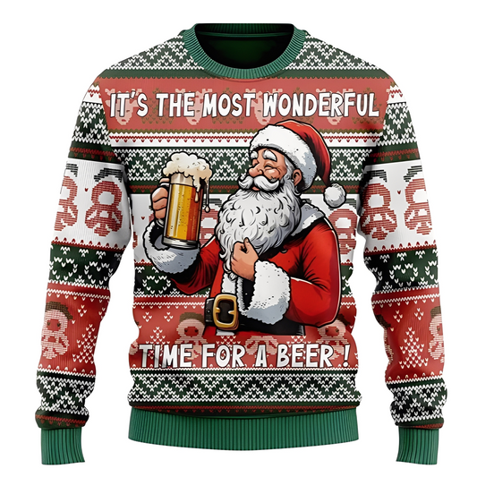 Foster - Pulover festiv unisex de Crăciun