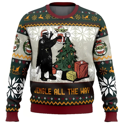 Foster - Pulover festiv unisex de Crăciun