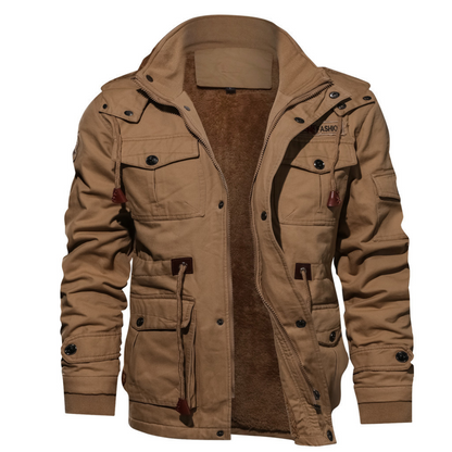 Anthony - Jachetă de catifea elegantă și călduroasă pentru bărbați