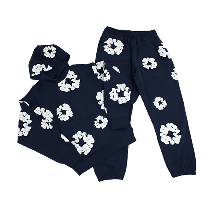 Theresa - Set elegant și comod cu design floral pentru femei