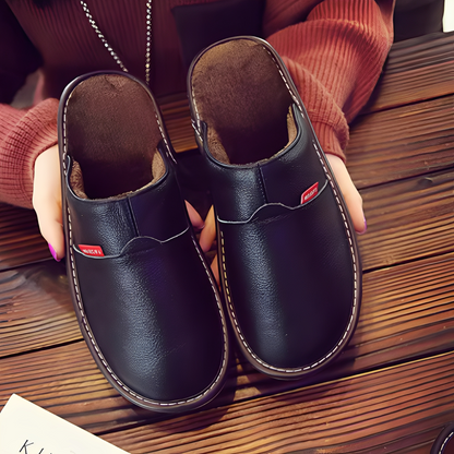 Jasper - Papuci de casă cu blană pentru bărbați