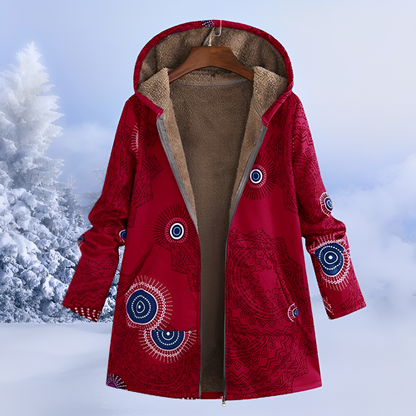 FluffCoat – Geaca de iarnă cu model