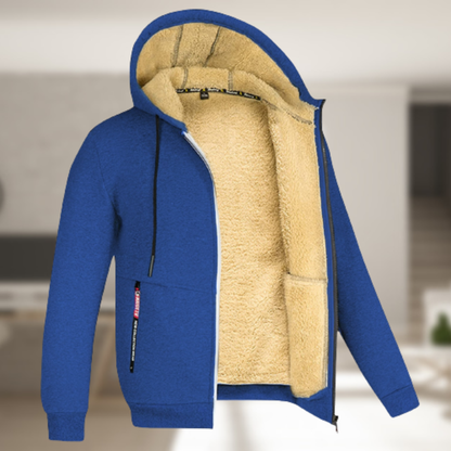 Andrew – Geacă de iarnă cu glugă din fleece