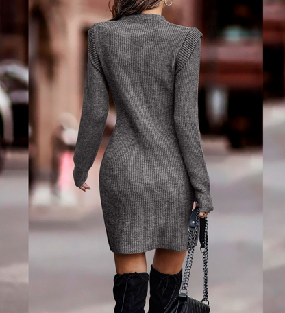 Eliana – Rochie tricotată rafinată