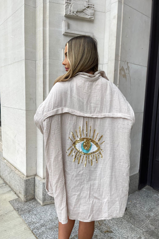 Giada – Kimono Brodat Oversize