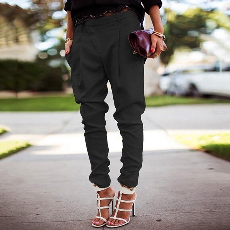 Piper – Pantaloni stilati cu talie înaltă