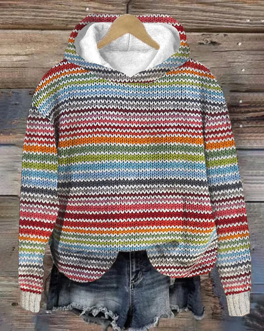 Maacah – Hanorac cu mâneci colorate
