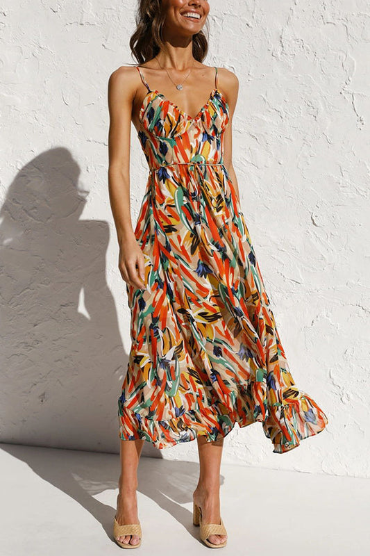 Charité – Rochie Midi Colorată