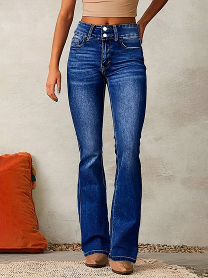Neely - Jeans lejeri cu talie înaltă pentru femei