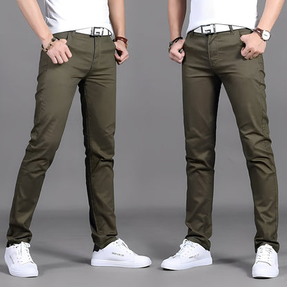 Russell - Pantaloni Chino Casual Slim pentru Bărbați