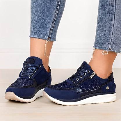 Melanie - Pantofi casual pentru femei cu fermoar