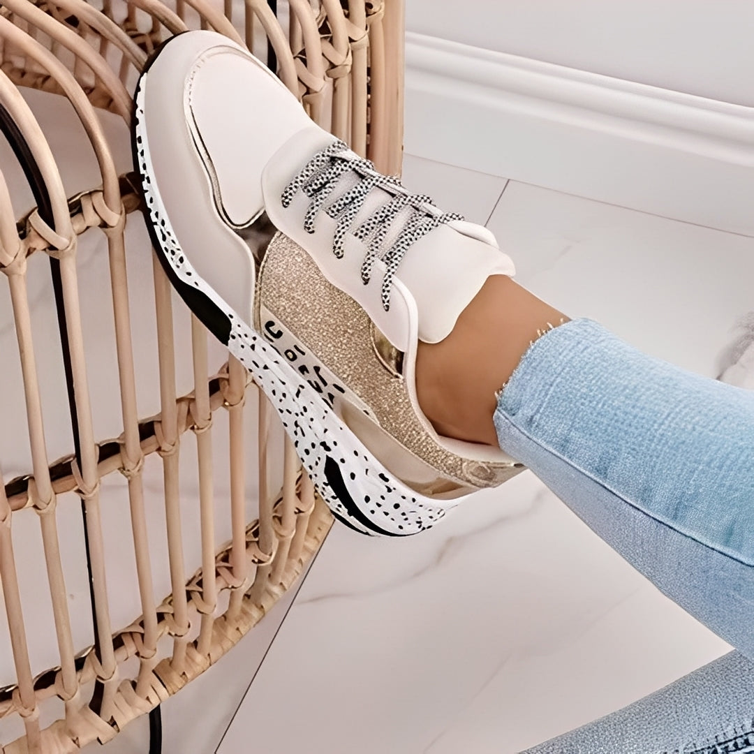 Penelope - Pantofi sport confortabili cu toc pentru femei