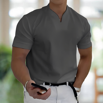 Jason – Tricou Business-Fitness cu mânecă scurtă pentru bărbați