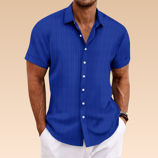 Norman – Cămașă Bărbați Ușoară și Respirabilă