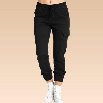 Zendi – Pantalon Cargo Elegant și Ajustat