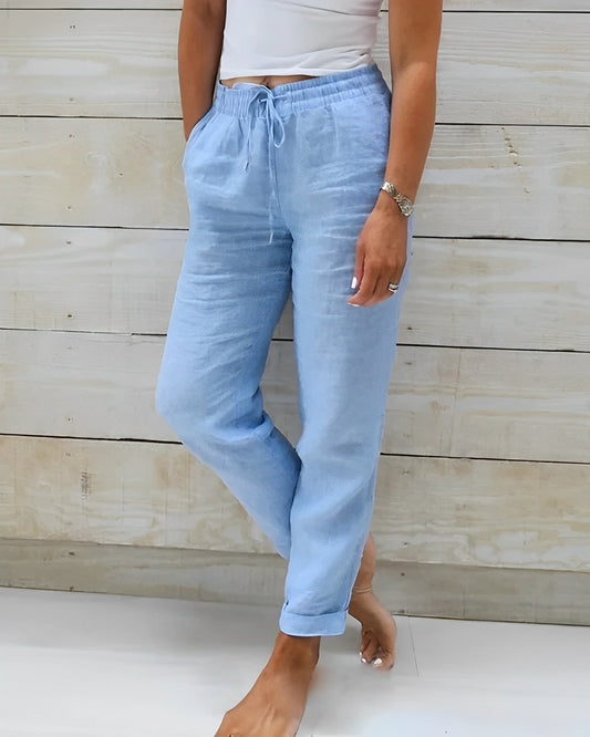 Mira – Pantaloni casual cu șnur