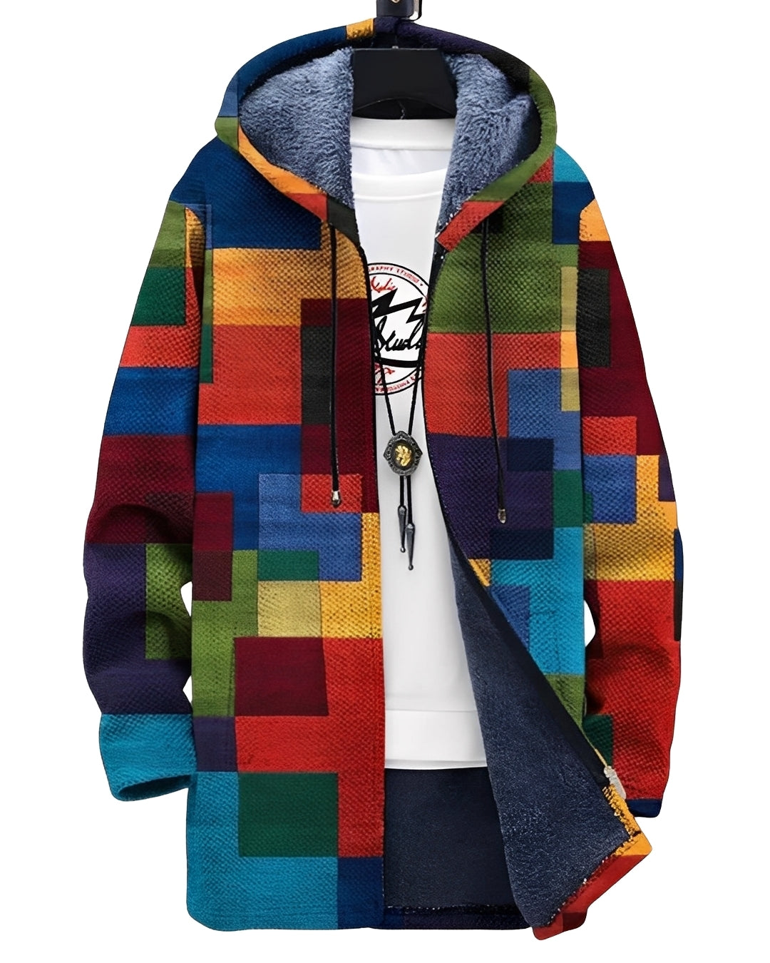 Braiden - Cardigan rafinat cu model artistic pentru bărbați