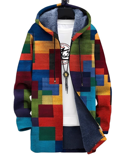 Braiden - Cardigan rafinat cu model artistic pentru bărbați