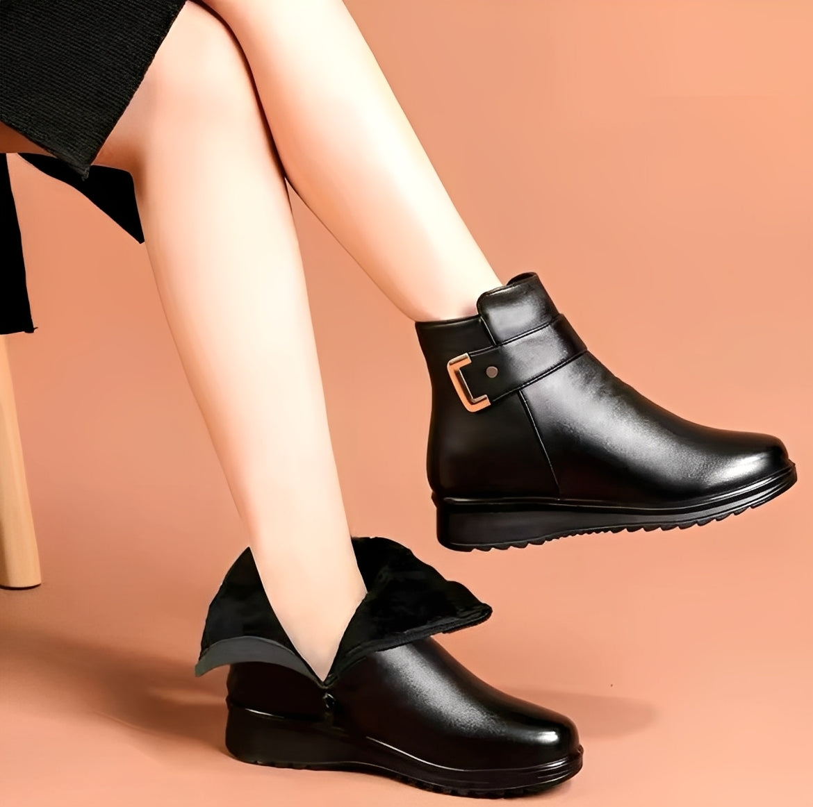 Gabriella - Cizme de damă cu fleece căptușit, diverse stiluri