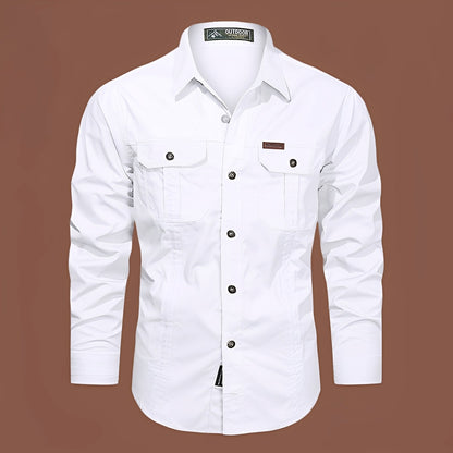 Gabriel – Cămașă cargo bărbați cu buzunare practice