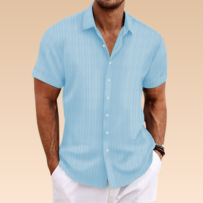 Norman – Cămașă Bărbați Ușoară și Respirabilă