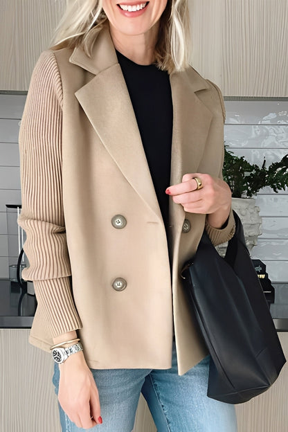 Maryann - Elegantní vlněný kabát pro ženy na cestování do práce