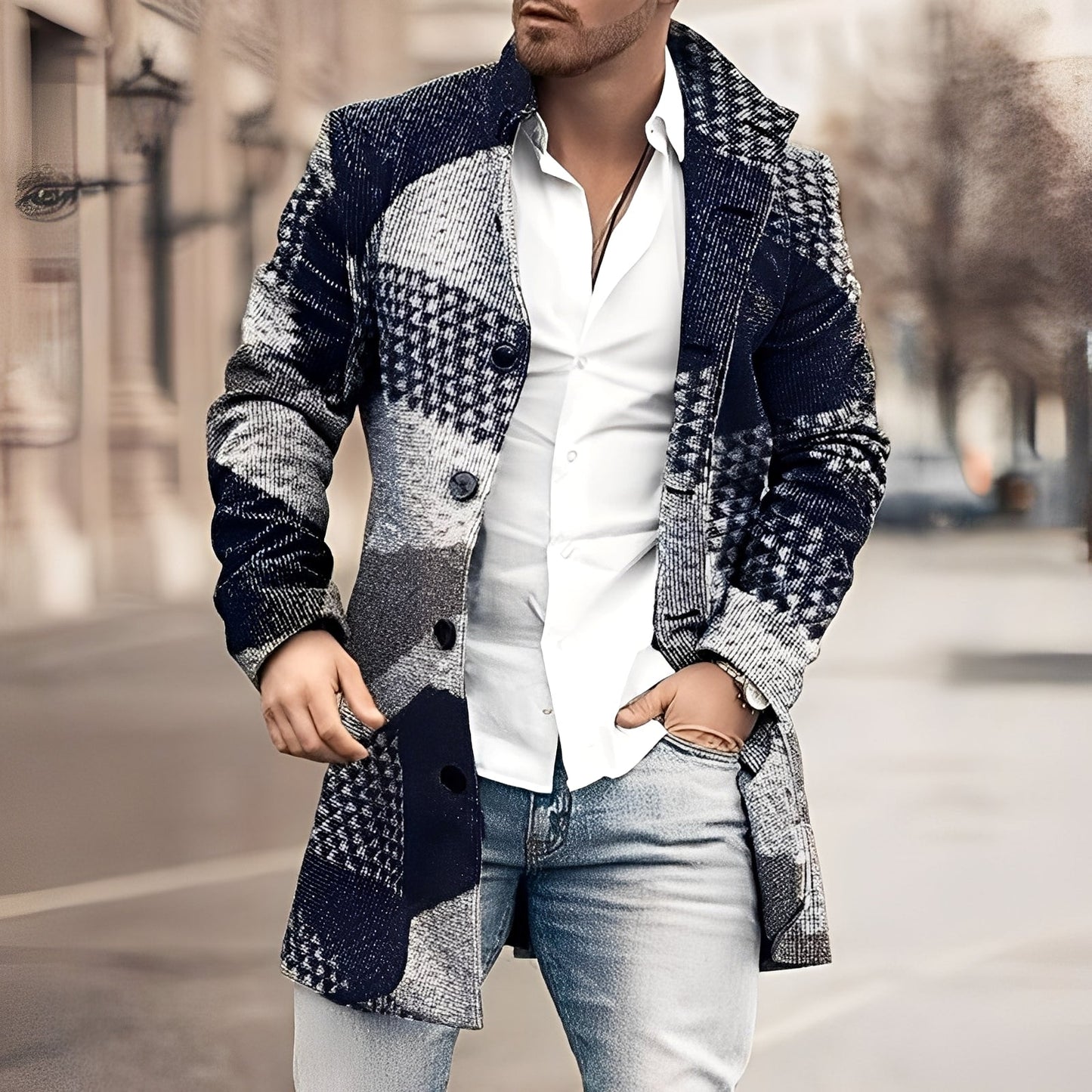 Guillaume – Mantou tradițional pentru bărbați