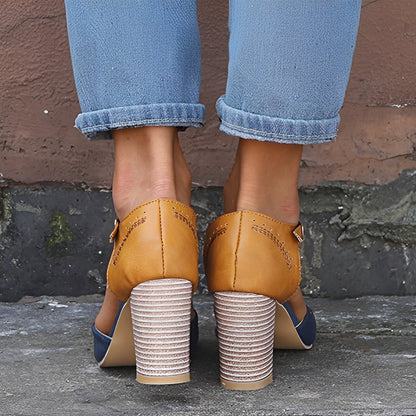 Adele – Pantofi cu Toc Echilibrat