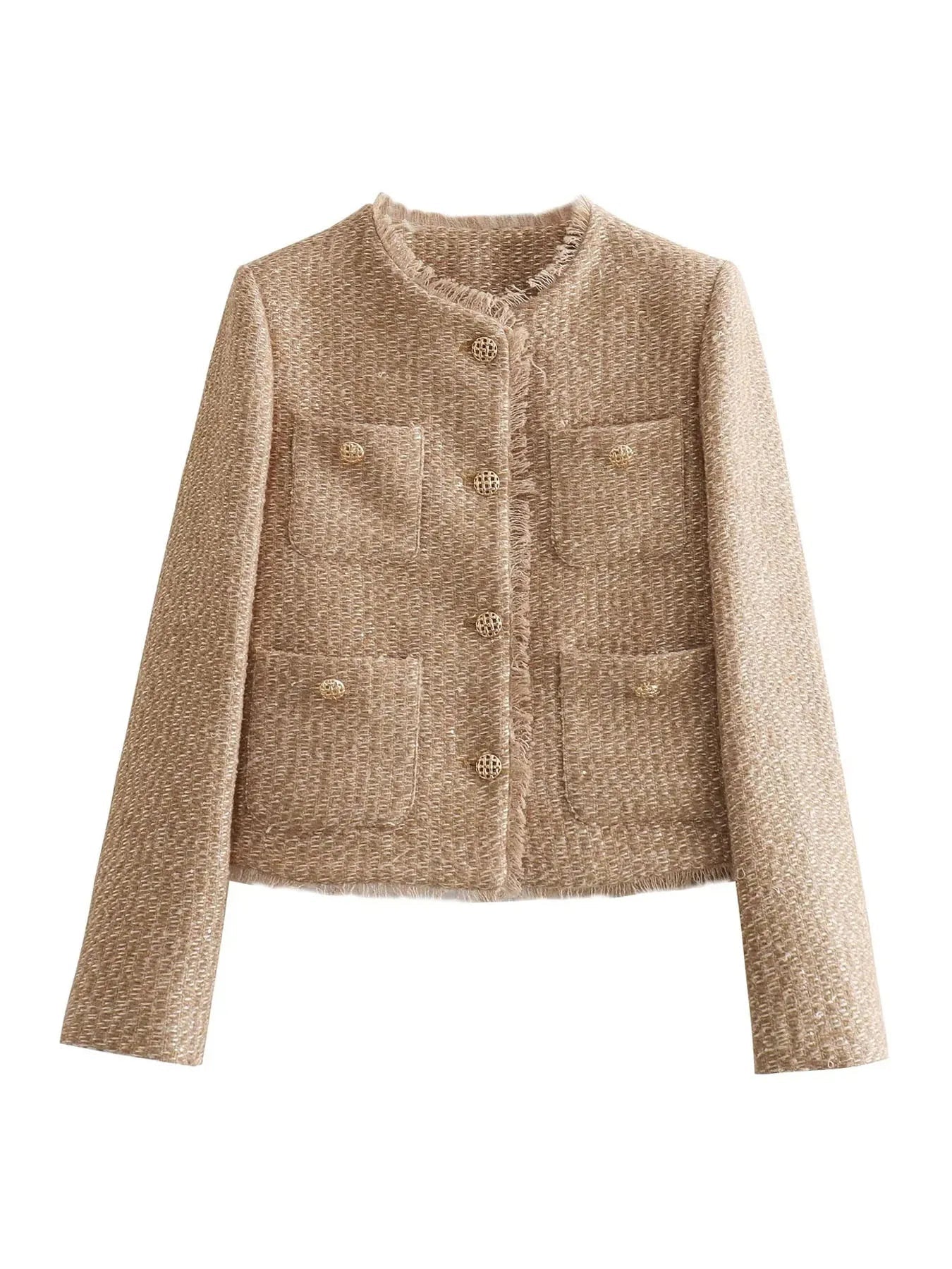 Melinda – Sacou Tweed în design clasic