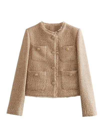 Melinda – Sacou Tweed în design clasic