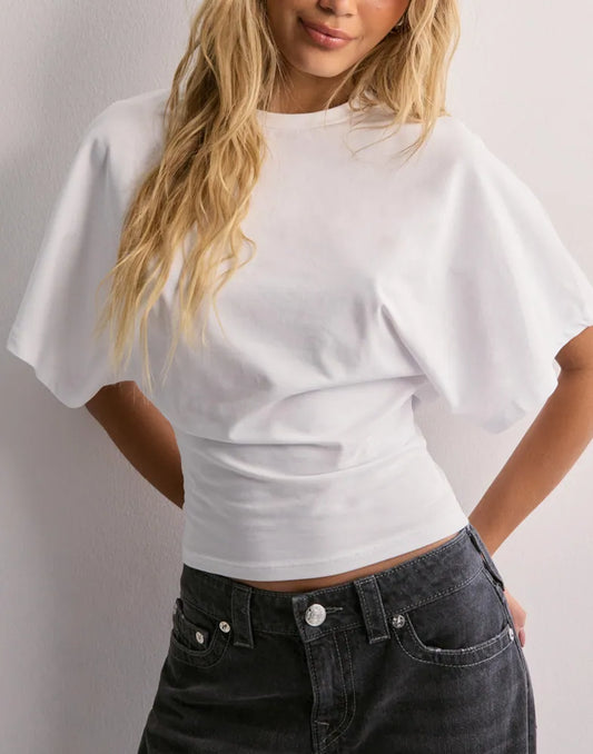 Leonie – Top Confortabil cu Talie Elastică